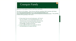 Desktop Screenshot of courquinfamily.uwclub.net