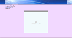 Desktop Screenshot of georgehawley.uwclub.net